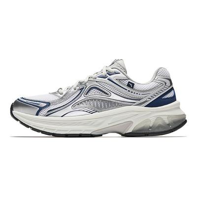 Running Series Comfortable Shock Absorbing Durable Low Top Casual Running Shoes Men Sneaker Silver 912535595-3