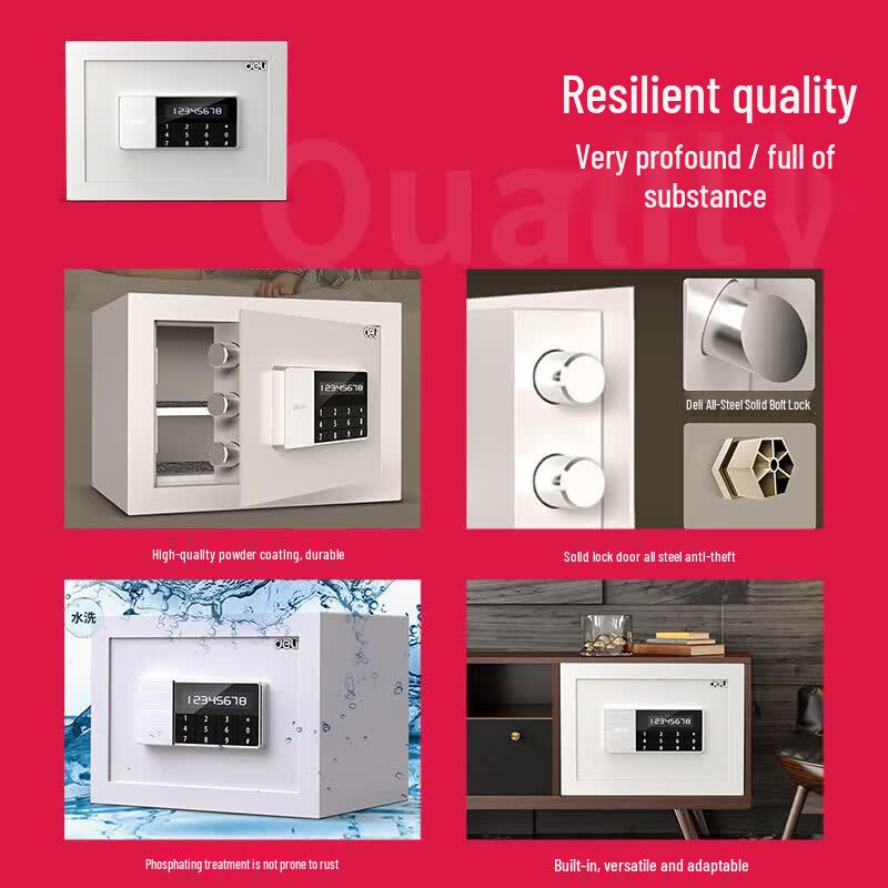 Deli 92619 Small Electronic Password Safe Box
