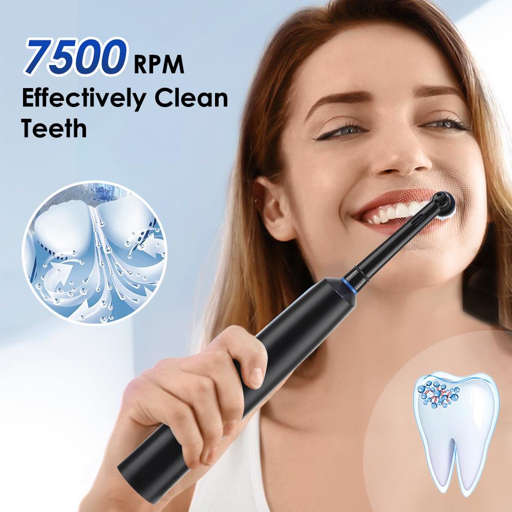 Smart Round Head Electric Toothbrush 5 Modes with Soft Bristles