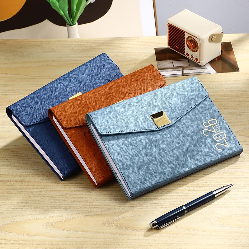 A5 Spanish-English 2026 Daily Planner & Journal Gift Set