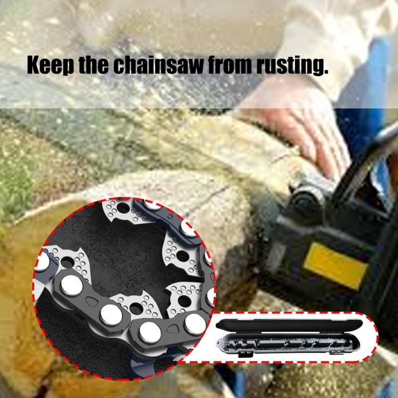 Portable Chainsaw Chain Carry Case Household Storage Tool Waterproof Chainsaw Chain Carrying Case Easy To Carry