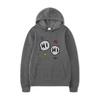 Autumn and Winter Korean Version of Harajuku Fleece Thickened Hooded Pullover Sweater, Male and Female Students Wear Couple Sweater