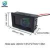 AC 30-500V 0.56inch AC Voltmeter 220V 3 Phase 380V Universal LED Digital Display Two Wire Digital Meter Red Green Blue