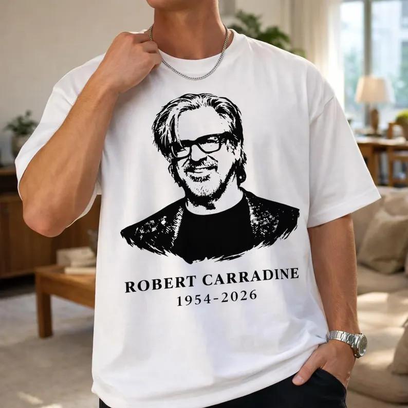 Robert Carradine 90s Legend Memorial  S5XL T SHIRT Retro Top Unisex T-Shirt XXL