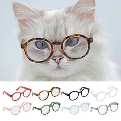 Mini Doll Glasses Small Pets Sunglasses Trendy Round Frame Glasses Doll Eyewear