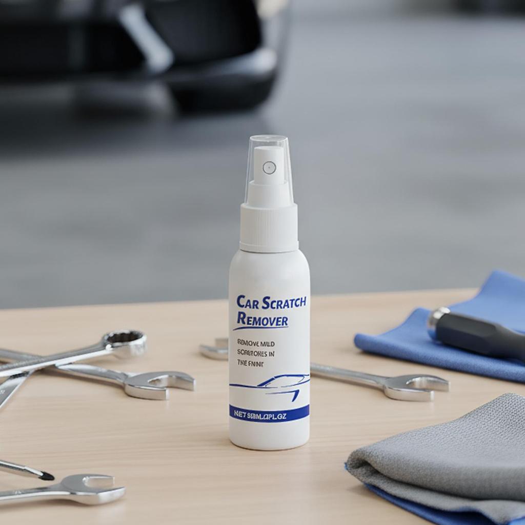 Car Scratch Repair Spray 60ml Touch-Up Paint Easy Spray-On Coating for Car Truck Motorcycle Automotive Scratches