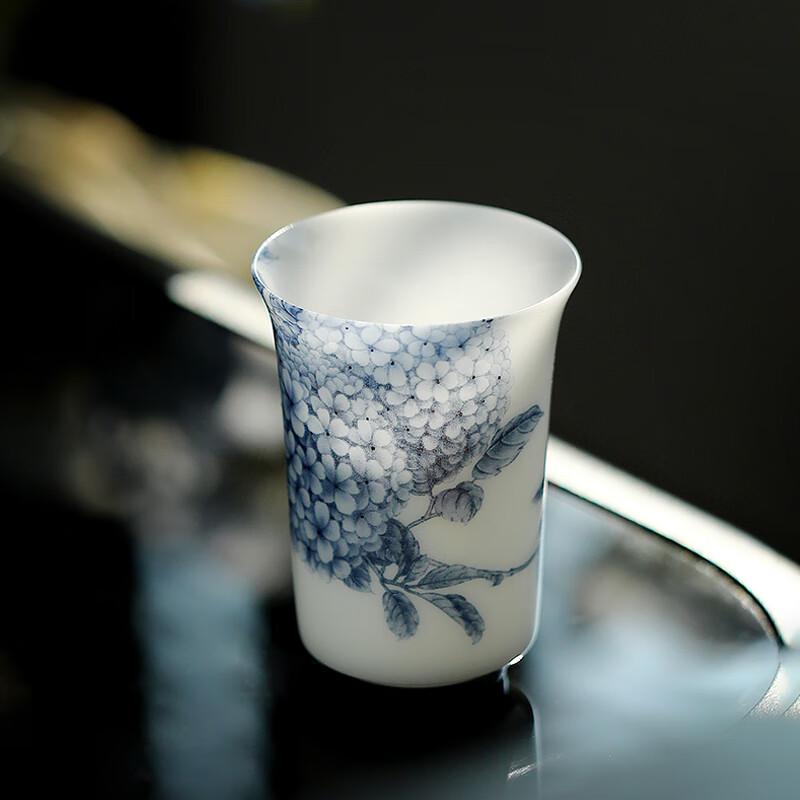

LongXun Kiln Master Huang Xudong Ice Crystal Jade Porcelain Tea Cup