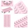 Lashie - Natural / Dense Multipack False Eyelashes (Various Designs)