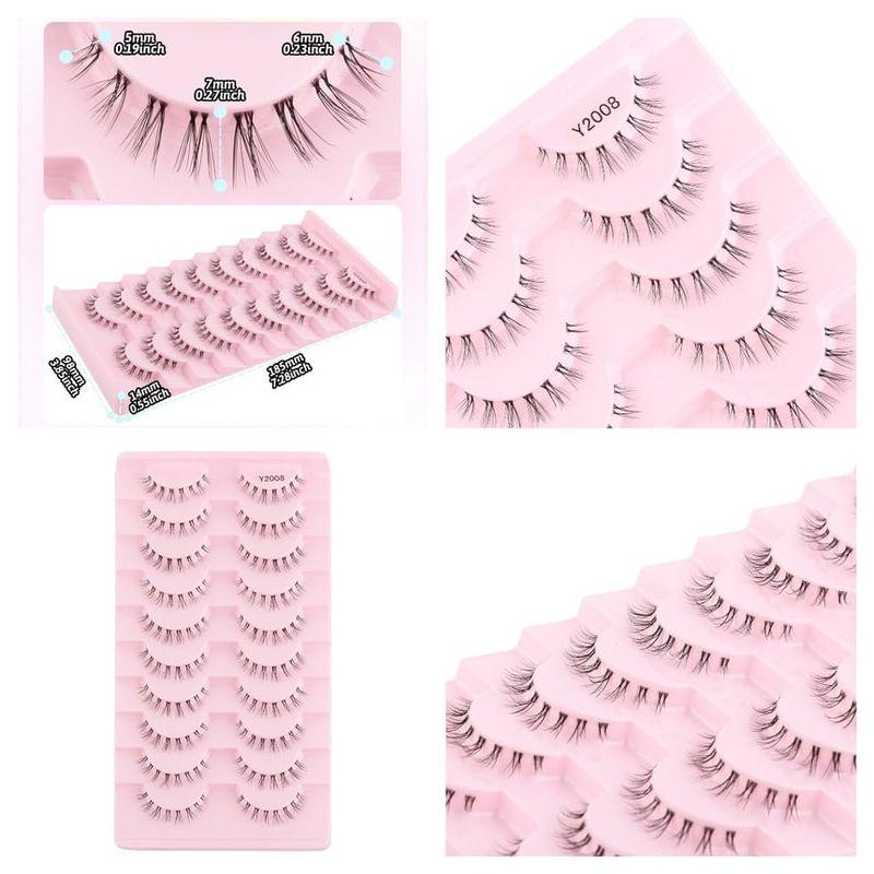 Lashie - Natural / Dense Multipack False Eyelashes (Various Designs)