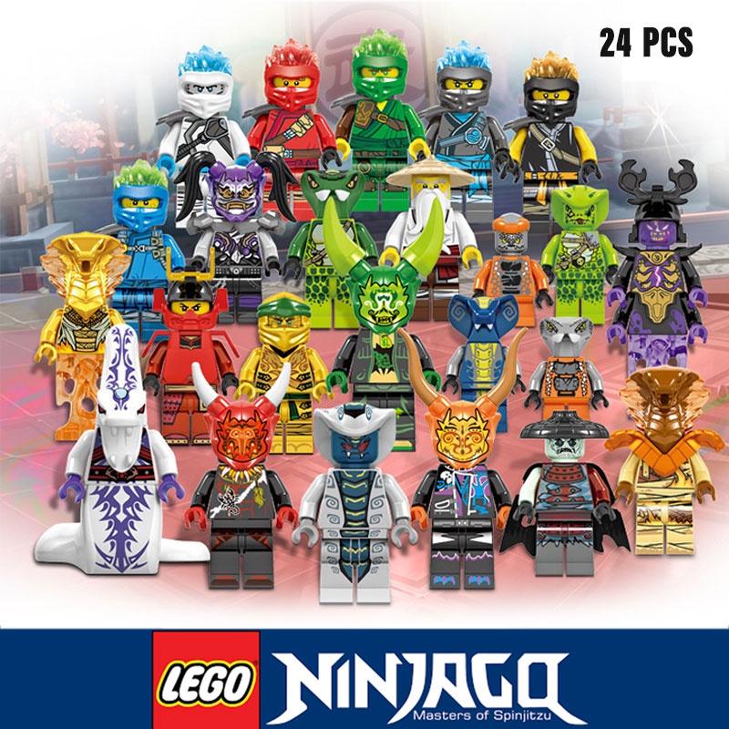 Phantom Ninja 24-teiliges Episches Kampf-Baustein-Set Für Kinder Kunststoffmaterial