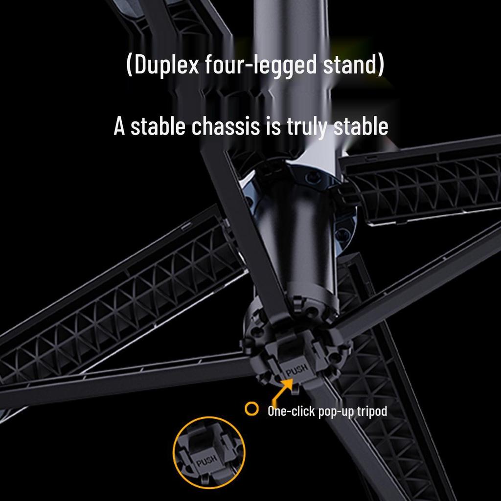 2025 KI-Gesichtserkennungs-Gimbal: Intelligente Folgeaufnahme, Aluminium-Stativ, Ein-Tasten-Aufklappung, Bluetooth-Stabilisator