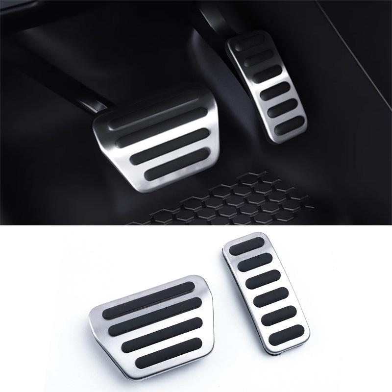 Compatible with Land Rover Defender (2020-2025) Modified Accelerator and Brake Pedal Accessories Stainless Steel