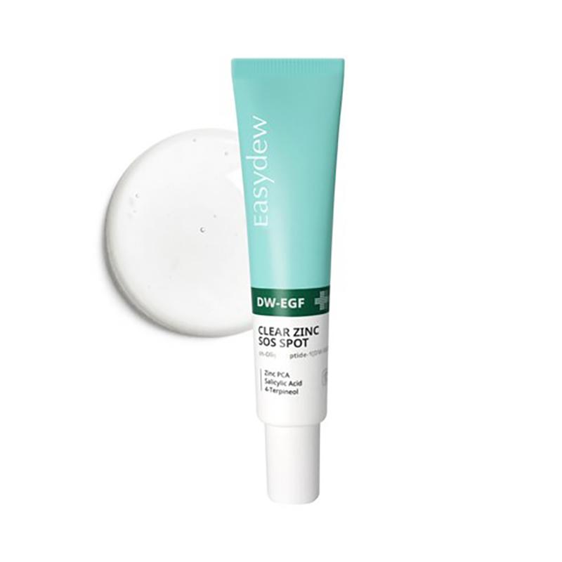 Easydew Clear Zinc SOS Spot Serum – Calming & Triple Hydration for Sensitive Skin, Korean