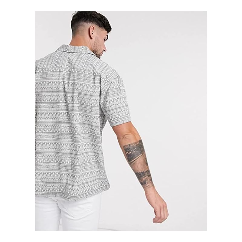LookMark Casual Shirt for Men|| Shirt for Men|| Men Stylish Shirt || Men Printed Shirt (Shirt 29XXL)