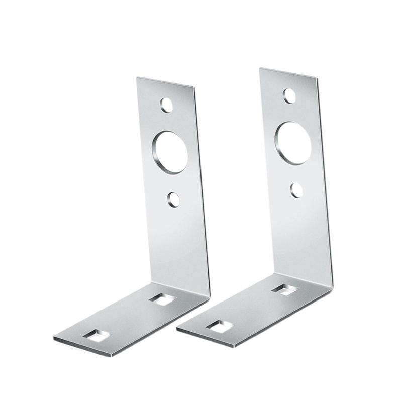 2x Trailer Light Brackets L Shape Parts Pre Drilled Hole Fit Most Trailer