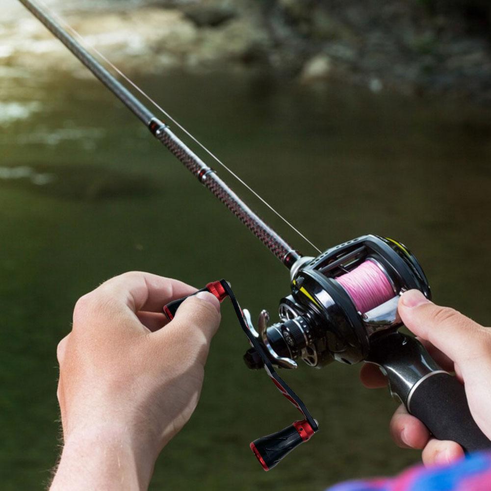 Baitcasting Fishing Reel Rocker Aluminum Alloy Baitcasting Reel Handle Dual Grip Handle Fishing Accessories