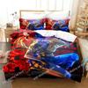 3D Print Hakos Baelz Anime Bedding Set Bedroom Soft Modern Bedspreads Comefortable Kids Duvet Cover Quilt Cover And Pillowcase