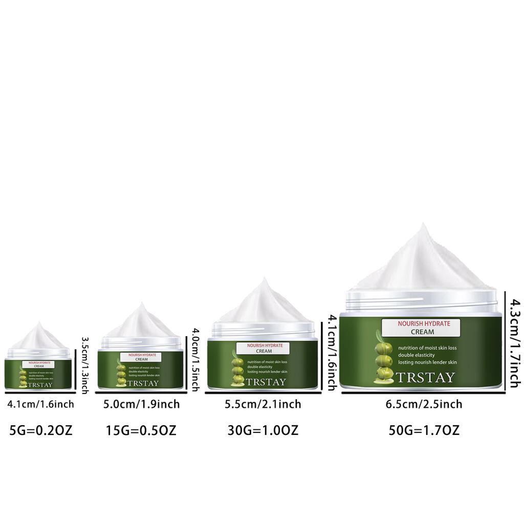 The translucent cream is gentle and non-irritating, firming the skin, brightening the complexion, reducing markings, hydrating and nourishing the skin