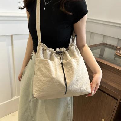 Leisure Big Bag Women  New Fashion Cloth Bag Shoulder Bag Large Capacity Tote Bags Class Commuter Messenger Bags for Girls