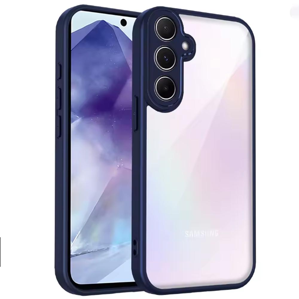 

Прозрачный силиконовый чехол для Samsung Galaxy M56 M36 M16 M06 M55 M55S M35 M15 M05 Задняя крышка из ПК TPU бампер Противоударный чехол для телефона Galaxy M56
