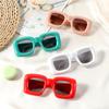 3-12 s New Square Sunglasses for Boys Girls Y2K Retro Design Shades Candy Color Goggle Sun Glasses Kids Children Eyewear