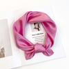 Pañuelo Cuadrado de Satén de Color Sólido de 60 cm para Mujer Ligero Elegante Chal Envolvente para el Cuello Accesorio Elegante Moda