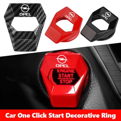 AAHC1 Car Ignition Button Cover Anti-Scratch Push Start Button Decor For ADAM ASTRA J K CORSA E INSIGNIA MOKKA VIVA Meriva