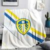 1PC Leeds United Patterned Flannel Blanket Suitable For All Seasons for Home Decor Warmth and Comfort Gifts Holiday Present