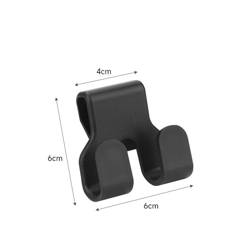 5Pcs Car Hook For Electric Vehicles, Multi-functional Rear Seat Phone Holder Hook