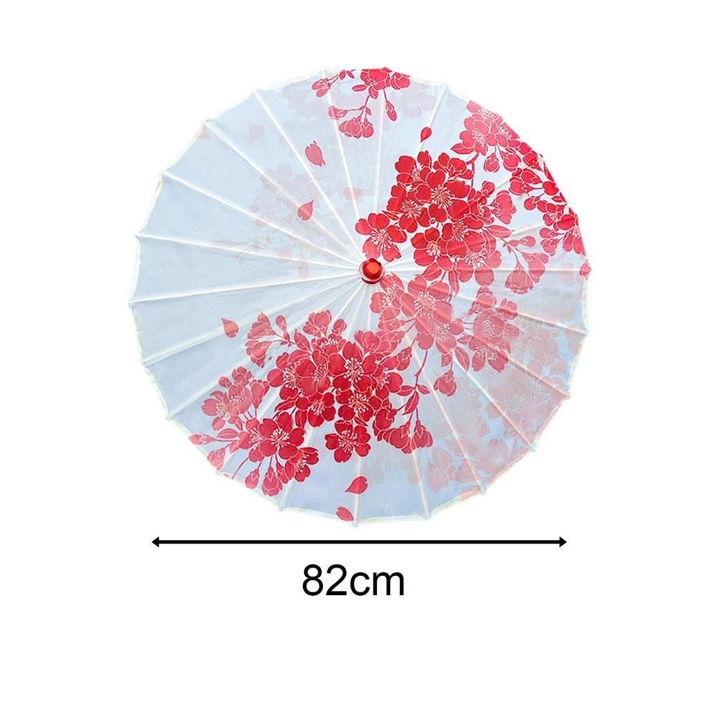 Chinese Oiled Paper Umbrella Decoration Women Gift Chinese Art Classical Dance Umbrella Oiled Paper Umbrella for Party Bridal