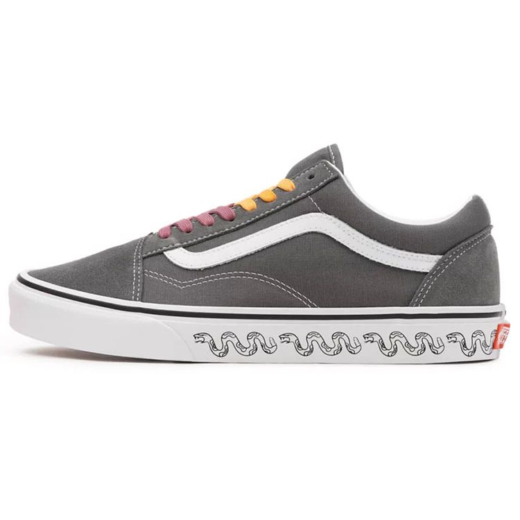 Vans Old Skool Uv Dreams Casual Low-Top Skate Shoes Unisex Sneakers Gray White VN0A5KRFB60