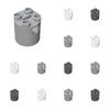 10pcs 30361 Round 2x2x2 Building Blocks Kit Robot Body Bottom Axle Bricks Particle Educational Toys Children Birthday Gifts