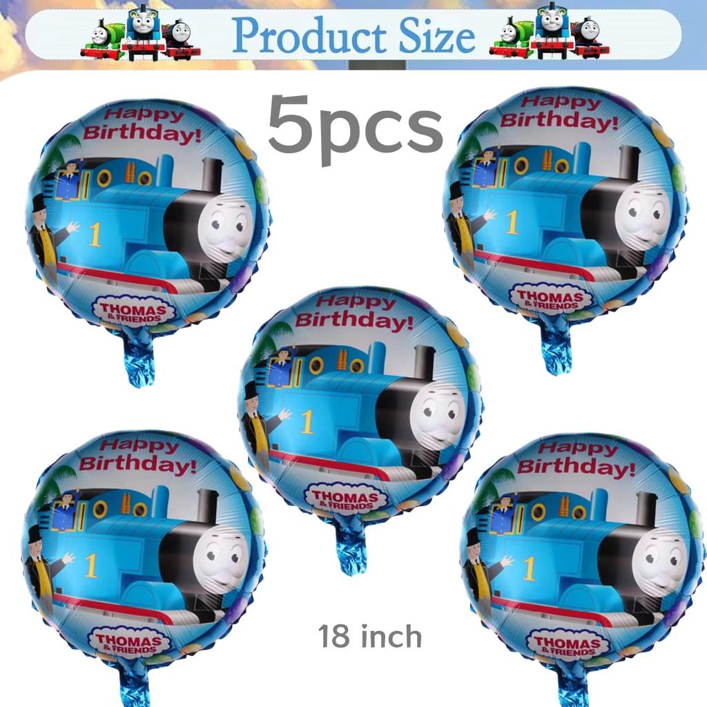 Thomas Trains Theme Party Decorations Thomas Friend Plates Cups Backdrop Balloons Kids Birthday Party Supplies Baby Shower Gifts