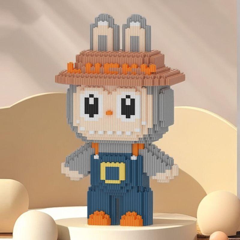 Rabub Building Block New Girl Series High Value Adult Version High Difficulty Puzzle Toy