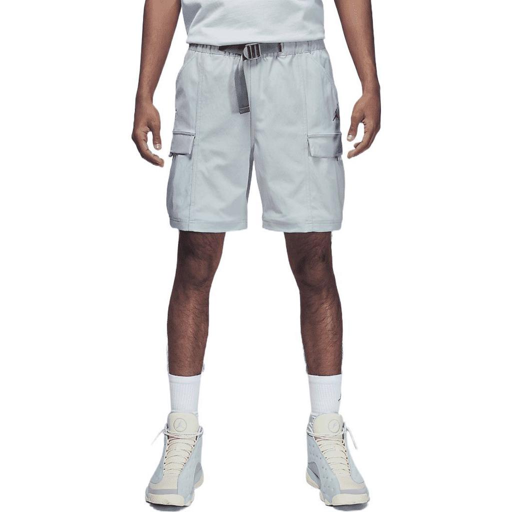 Jordan X SoleFly Spodnie Cargo Męskie Casualowe Odpinane z Kieszenią Mp Średni Stan Jasnoniebieskie DV7518-077