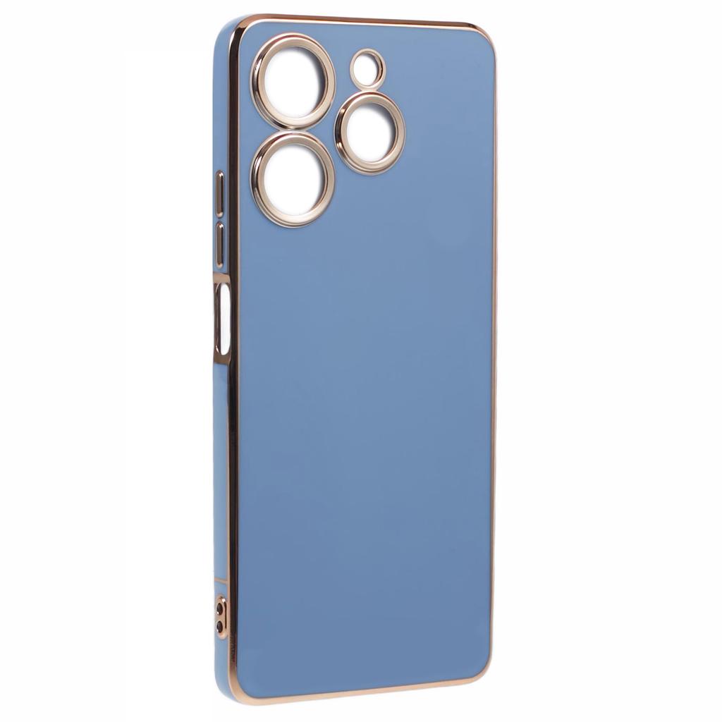 For TECNO Spark 10 Pro Case Electroplate Edge TPU Anti-Drop Phone Cover