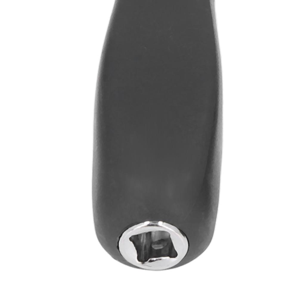 2 STÜCK Rutschfester Griff 1/4 Zoll Antrieb Drehgriff Dreh Steckschlüssel Robuste Konstruktion