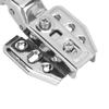 4Pcs Stainless Steel Door Hinge Buffering Damping Hydraulic Hinge Cabinet Hinge  Wardrobe Door