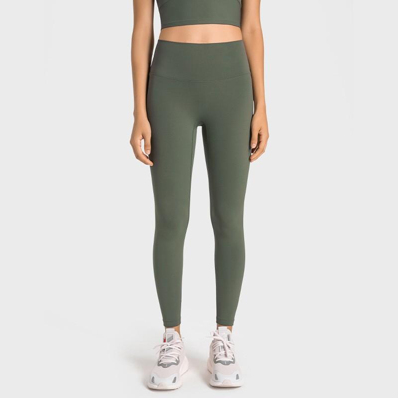 High-Waisted Seamless Yoga Leggings Women Breathable Stretch Fitness Pants With Butt-Lifting Tummy Control Ideal Running