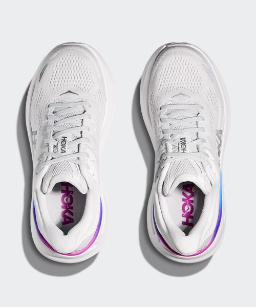 [Hoka] Bondi 9 Wide - Cosmic Gray:White [1162014-CYWH]