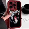 LZ30 Tiger Lion Cat Silicone Phone Case for iPhone 11 13 14 15 16 Pro Max 7 8 16 Plus 12 mini XS Max XR Shockproof Back Cover