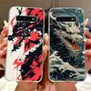 For Samsung Galaxy S10 S10e S10+ Case Luxury Love Heart Painted Cover Soft Slim Phone Case For Samsung S10 Plus S 10 S10e Fundas