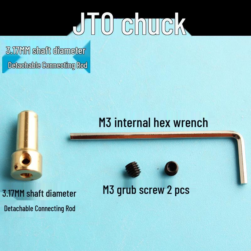 Trituratore Elettrico Mini & Mandrino per Trapano JT0: Accessorio di Precisione Fai da Te 0,3-4 mm