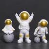 4 szt. Figurka Astronauty Statua Figurka Kosmonauta Rzeźba Zabawka Edukacyjna Dekoracja Biurka Domu Model Astronauty Dla Dzieci Prezent