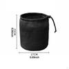Camping Cookware Bag Pouch Cutlery Storage Utensil with Drawstring Made of Polyester for Outdoor