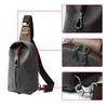 Trendy Casual Canvas Bag, Crossbody Bag, Men's Retro Single-shoulder Chest Bag, Simple Student Postman Crossbody Bag for Men