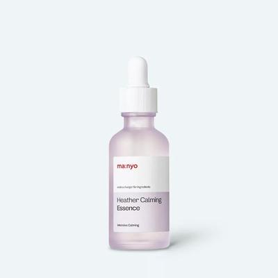 Manyo Factory Heather Calming Essence 50ml, Vegan, Soothing, Moisturizing, Korean Cosmetics, Kbeauty, Sample
