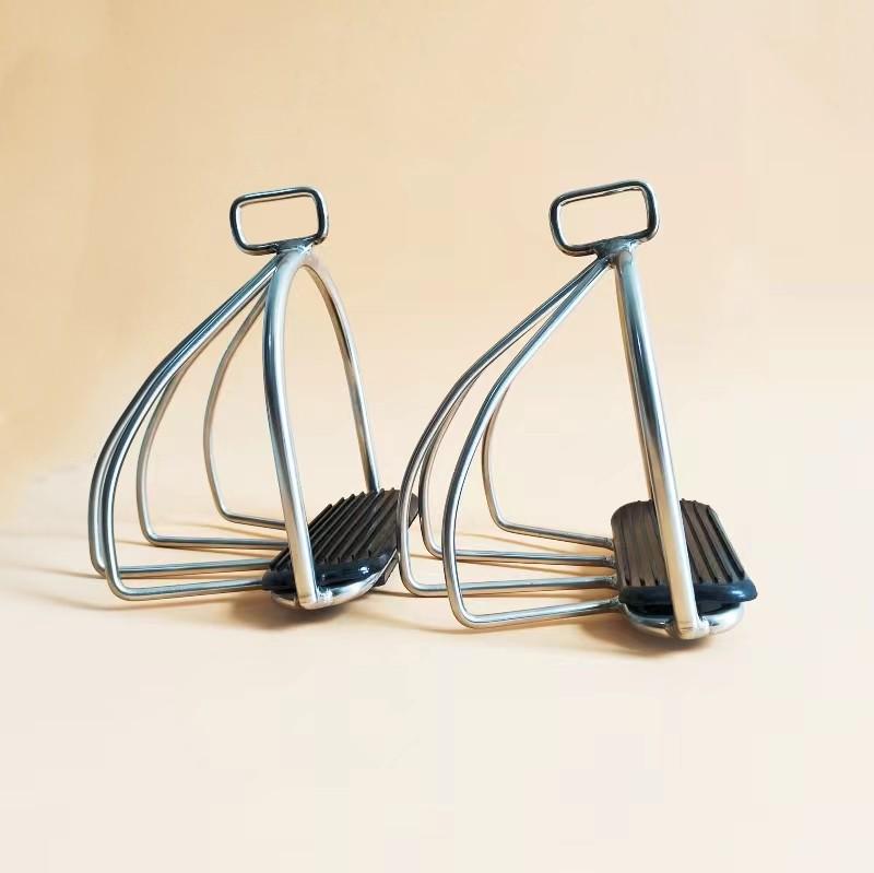 

Stainless Steel Horse Stirrup Protective Sleeve - Equestrian Riding Accessory Other