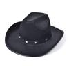 Bristol Novelty Unisex Adults Studded Cowboy Hat