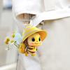 Bee Decorative Pendant Acrylic Hanging Ornament Adorable Appearance Vivid Color Lightweight Christmas Tree Pendant Charm